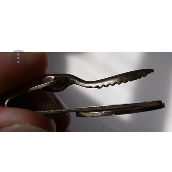 Vintage men's tie bar/clip Robbins Co. Attleboro - Picture 7 of 8